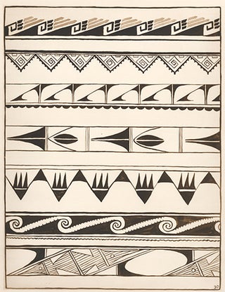 Item nr. 155592 Bead Work. American Indian Designs. Inez B. Westlake