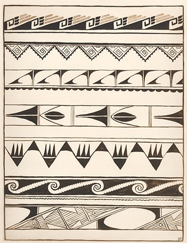 Item nr. 155592 Bead Work. American Indian Designs. Inez B. Westlake.