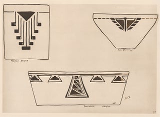 Item nr. 155596 Designs adapted from use on china. American Indian Designs. Inez B. Westlake