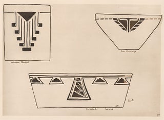Item nr. 155596 Designs adapted from use on china. American Indian Designs. Inez B. Westlake