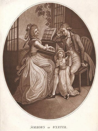 Item nr. 156152 Sorrows of Werter. J. P Cook, Johann Wolfgang von Goethe, based on