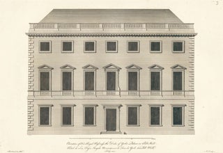 Item nr. 156277 Elevation of His Royal Highness the Duke of York's Palace in Pall Mall. A...