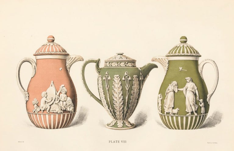 Item nr. 156289 Plate VIII. Old Wedgewood, the Decorative or Artistic Ceramic Work. Frederich Rathbone.