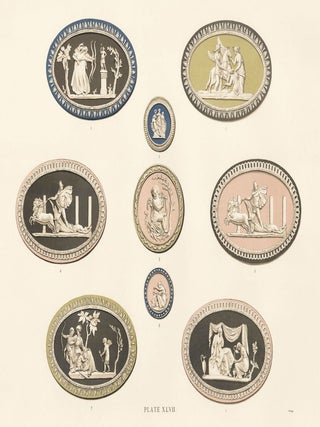 Item nr. 156291 Plate XLVII. Old Wedgewood, the Decorative or Artistic Ceramic Work. Frederich...