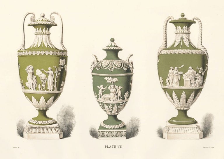 Item nr. 156293 Plate VII. Old Wedgewood, the Decorative or Artistic Ceramic Work. Frederich Rathbone.