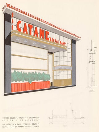 Item nr. 156320 14. Bar Américain. Boutiques. Henry Delacroix