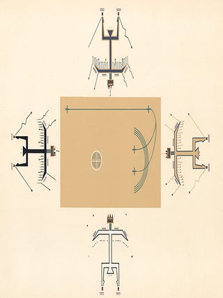 Item nr. 156333 Plate XVII: Big Thunder Painting. Where the Two Came to Their Father: a Navajo...
