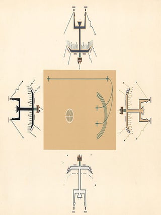 Plate XVII: Big Thunder Painting. Where the Two Came to Their Father: a Navajo War Ceremonial.