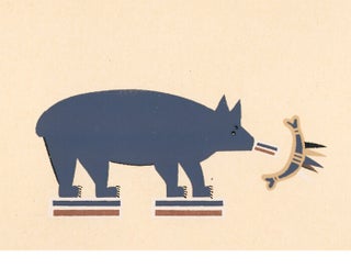 Plate XV: Big Bear Painting. Where the Two Came to Their Father: a Navajo War Ceremonial.