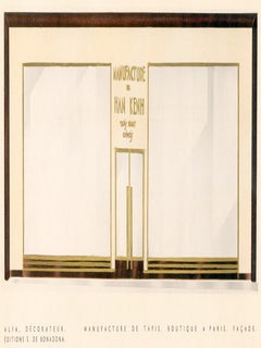 35. Manufacture De Tapis. Boutiques.