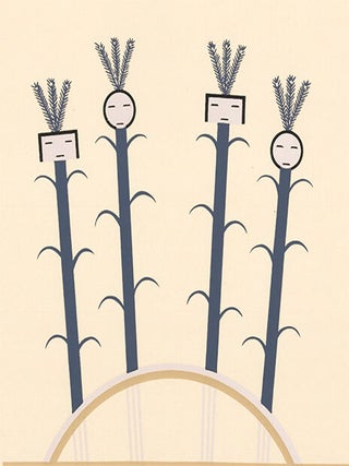 Plate III: Rock that Claps Together. Where the Two Came to Their Father: a Navajo War Ceremonial.