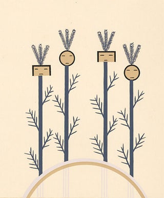 Plate III: Rock that Claps Together. Where the Two Came to Their Father: a Navajo War Ceremonial.