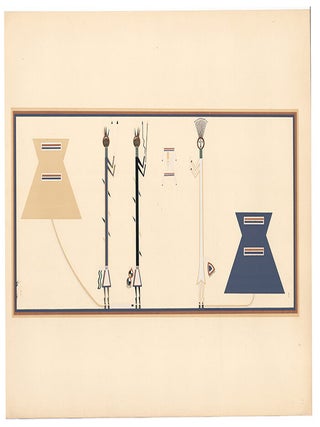 Plate X: Talking God Painting. Where the Two Came to Their Father: a Navajo War Ceremonial.