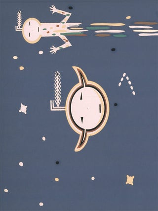 Plate XIV: Earth and Sky. Where the Two Came to Their Father: a Navajo War Ceremonial.