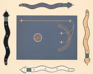 Item nr. 156350 Plate XVI: Big Snake Painting. Where the Two Came to Their Father: a Navajo War...