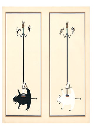 Item nr. 156354 Plate VI: Lightning Armor House. Where the Two Came to Their Father: a Navajo War...