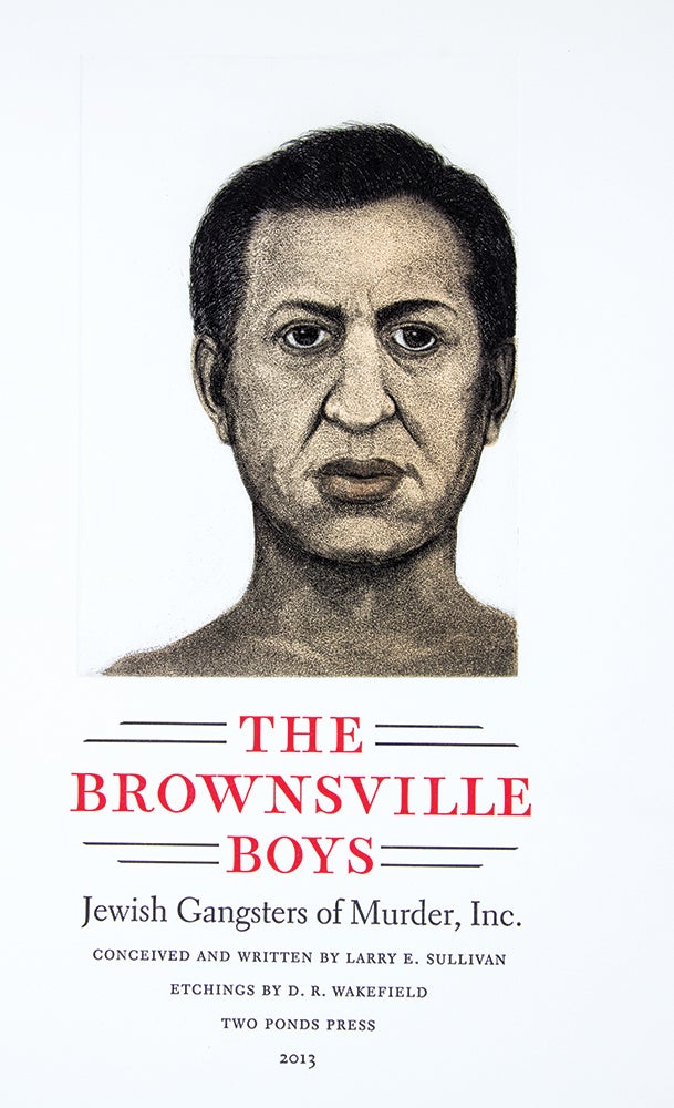 Item nr. 156406 The Brownsville Boys. Larry SULLIVAN, D. R. WAKEFIELD, JEWISH GANGTERS.