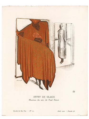 Item nr. 156593 Effet de Glace. Paul Poiret. Jacouleff, Gazette du Bon Ton.