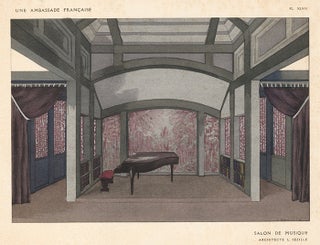 Salon de Musique by L. Sezille. Une Ambassade Francaise.