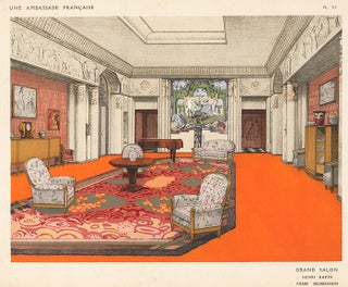 Grand Salon by Henri Rapin & Pierre Selmersheim. Une Ambassade Francaise.
