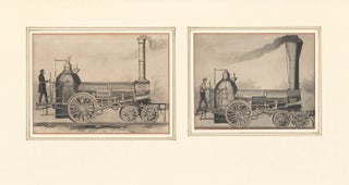 Item nr. 156789 Norris's Washington (1836) and Philadelphia (1840) Locomotives. Unknown