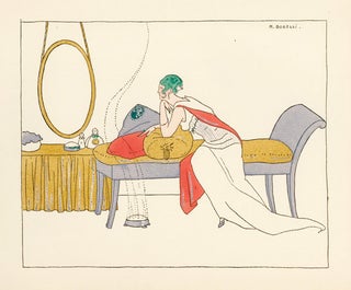 Item nr. 156820 Woman on a chaise longue. Le Dessus du Panier. M. de Borelli-Vranska
