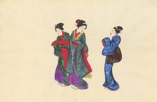 Item nr. 156916 Three Geisha. John Jackson