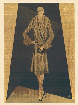 Item nr. 157002 Fitted fur coat with cuffed sleeves. Trade Catalogue. Reynaldo Luza, Revillon...