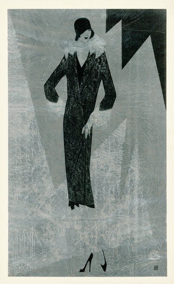 Item nr. 157003 Fitted fur coat with cuffed sleeves. Trade Catalogue. Reynaldo Luza, Revillon Frères.