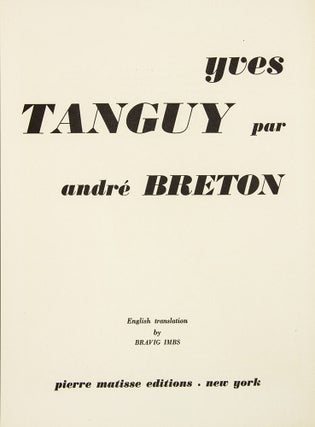 YVES TANGUY.