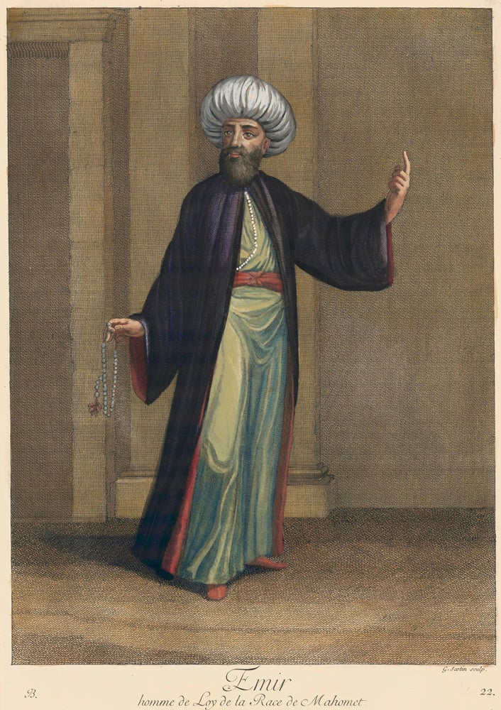 Item nr. 157190 Emir. Recueil de Cent Estampes Representant Differentes Nations du Levant. Le Hay.