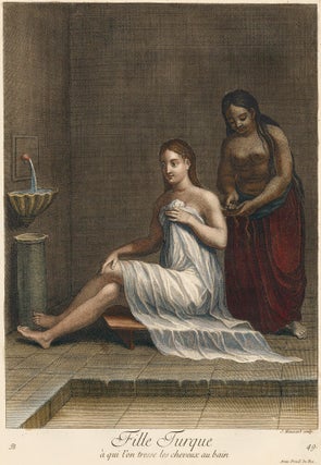 Item nr. 157192 Fille Turque. Recueil de Cent Estampes Representant Differentes Nations du...