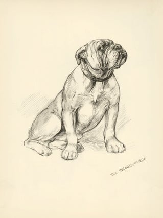Item nr. 157277 Bulldog: The Incorruptible. Reverse: Moods of Mac. Just Dogs: Sketches in Pen &...