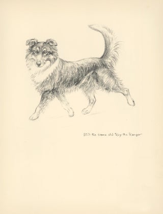 Two Terriers: We've got a rabbit. Reverse: Still the same old Roy the Ranger. Just Dogs: Sketches in Pen & Pencil.