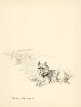 Item nr. 157364 Terrier. Reverse: That Pup. Just Dogs: Sketches in Pen & Pencil. Kathleen Frances...
