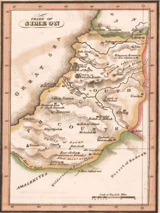 Item nr. 157404 Tribe of Simeon. The Bible Atlas. Richard Palmer