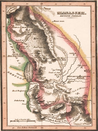 Item nr. 157407 Manasseh, beyond Jordan. The Bible Atlas. Richard Palmer