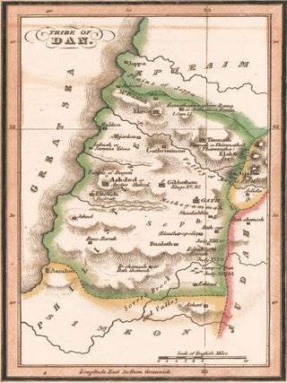 Item nr. 157409 Tribe of Dan. The Bible Atlas. Richard Palmer