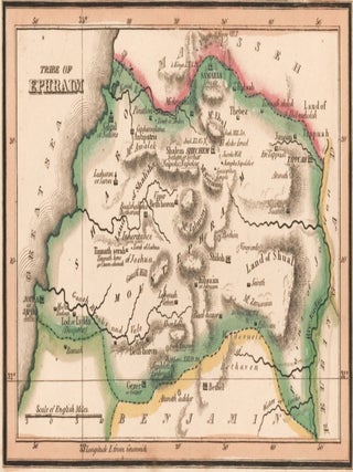 Item nr. 157411 Tribe of Ephraim. The Bible Atlas. Richard Palmer