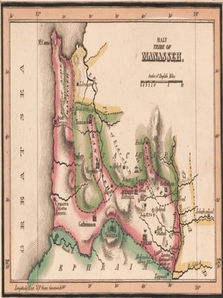 Item nr. 157414 Half Tribe of Manasseh. The Bible Atlas. Richard Palmer
