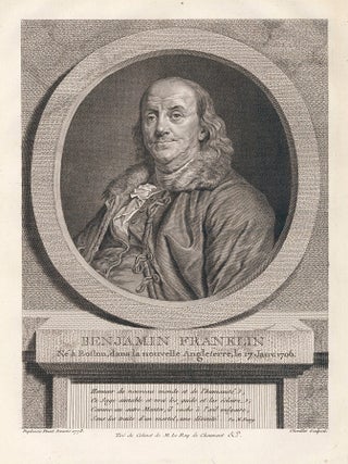 Item nr. 157427 Benjamin Franklin. Juste Chevillet