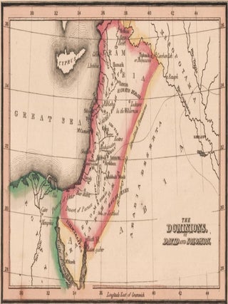 Item nr. 157437 Dominions of David and Solomon. The Bible Atlas. Richard Palmer