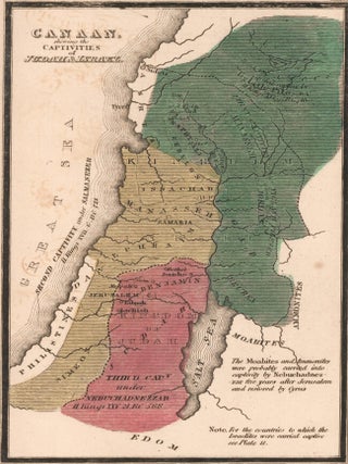 Item nr. 157438 Canaan, captivities of Judah and Israel. The Bible Atlas. Richard Palmer