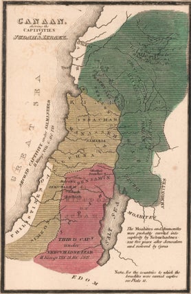 Item nr. 157438 Canaan, captivities of Judah and Israel. The Bible Atlas. Richard Palmer