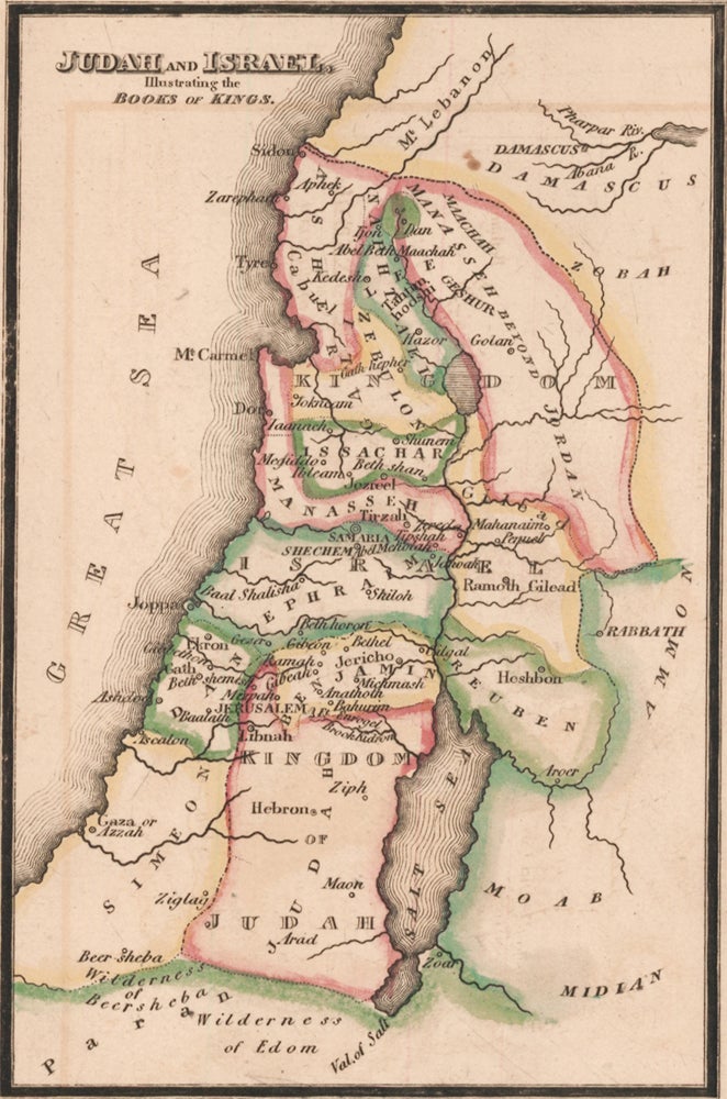 Item nr. 157439 Judah and Israel. The Bible Atlas. Richard Palmer.