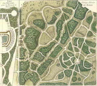 Item nr. 157464 Cahier3, Plate 15. Projet d'un théâtre pour les bosquets de Roissy....