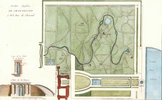 Item nr. 157469 Cahier 7, Plate 9. Jardins Anglais de Chanteloup à M. le Duc de Choiseuil....