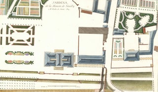 Item nr. 157473 Cahier 10, Plate 5. Jardins, de la Maison de Neuilly a M. Radix de Sainte-Foy....