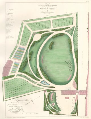 Item nr. 157583 Plate 12. Plan du Jardin paysagiste dépendant de la prpriete de Monsieur A....
