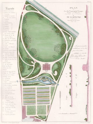 Item nr. 157587 Pl. 8. Plan du Jardin Paysagiste, Potager, Fruitier et Fleuriste, Dépendant de...